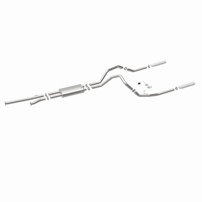 MagnaFlow 14 Toyota Tundra V8 4.6L/5.7L Stainless Cat Back Exhaust Dual Split Rear Exit