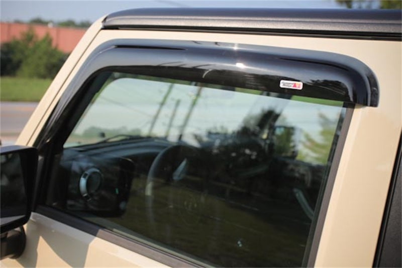 Rugged Ridge Window Rain Deflectors 07-18 Jeep Wrangler JK Rugged Ridge Wind Deflectors