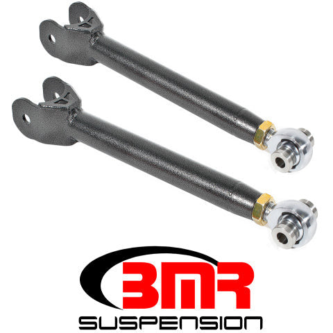 BMR 16-17 6th Gen Camaro Lower Trailing Arms w/ Single Adj. Rod Ends - Black Hammertone BMR Suspension Suspension Arms & Components