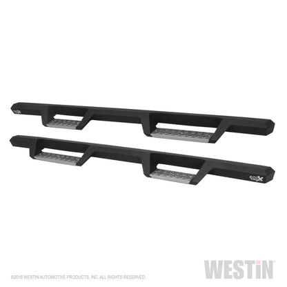 Westin/HDX 15-21 Chevrolet/GMC Colorado/Canyon Ext. Cab HDX SS Drop Nerf Step Bars - Textured Black