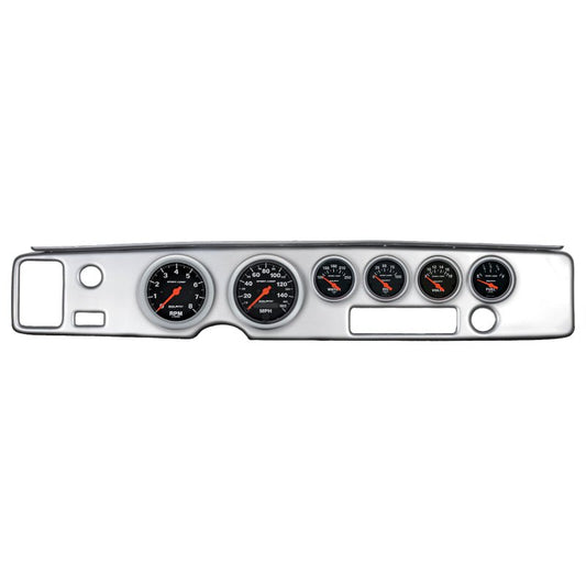 Autometer Sport-Comp 70-81 Firebird Dash Kit 6pc Tach / MPH / Fuel / Oil / WTMP / Volt AutoMeter Gauges