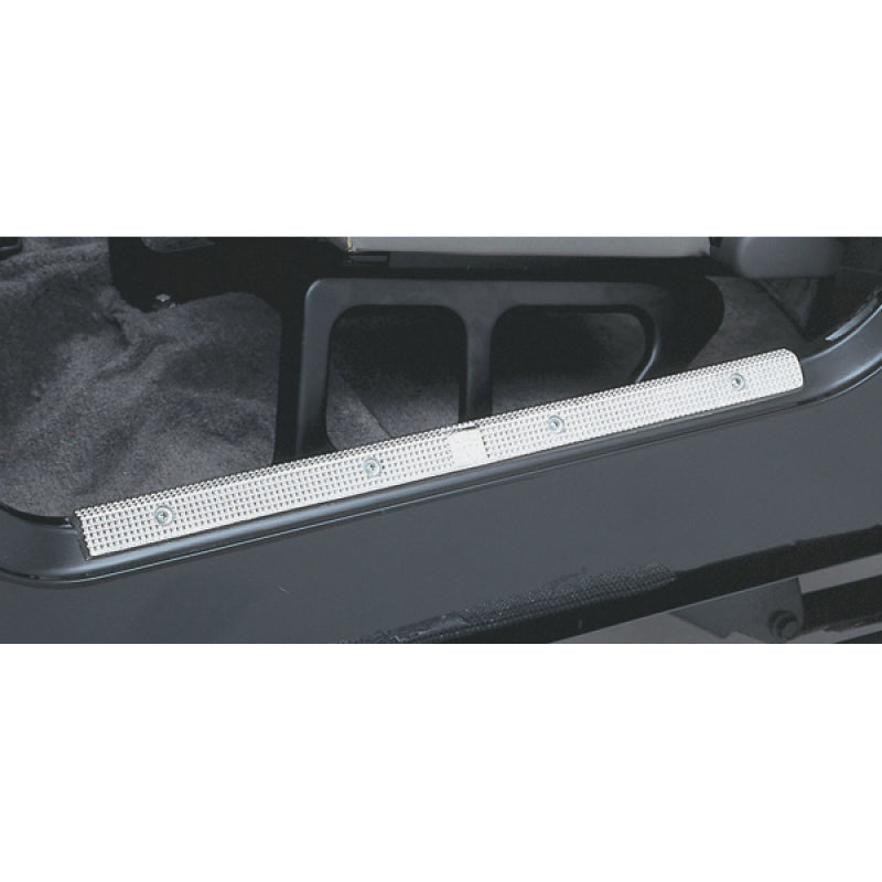 Rugged Ridge 76-95 Jeep CJ / Jeep Wrangler YJ Aluminum Door Entry Guards Rugged Ridge Door Panels