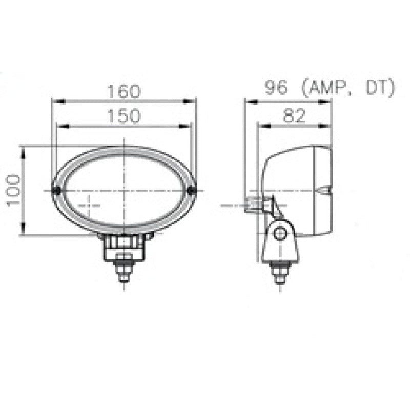 Hella Worklight 1Ga Hella Work Lights