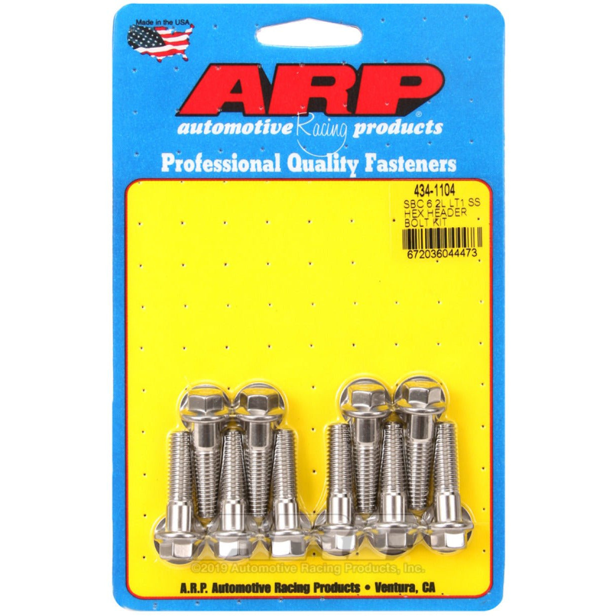 ARP SBC LT1 6.2L SS Hex Header Bolt Kit ARP Hardware Kits - Other