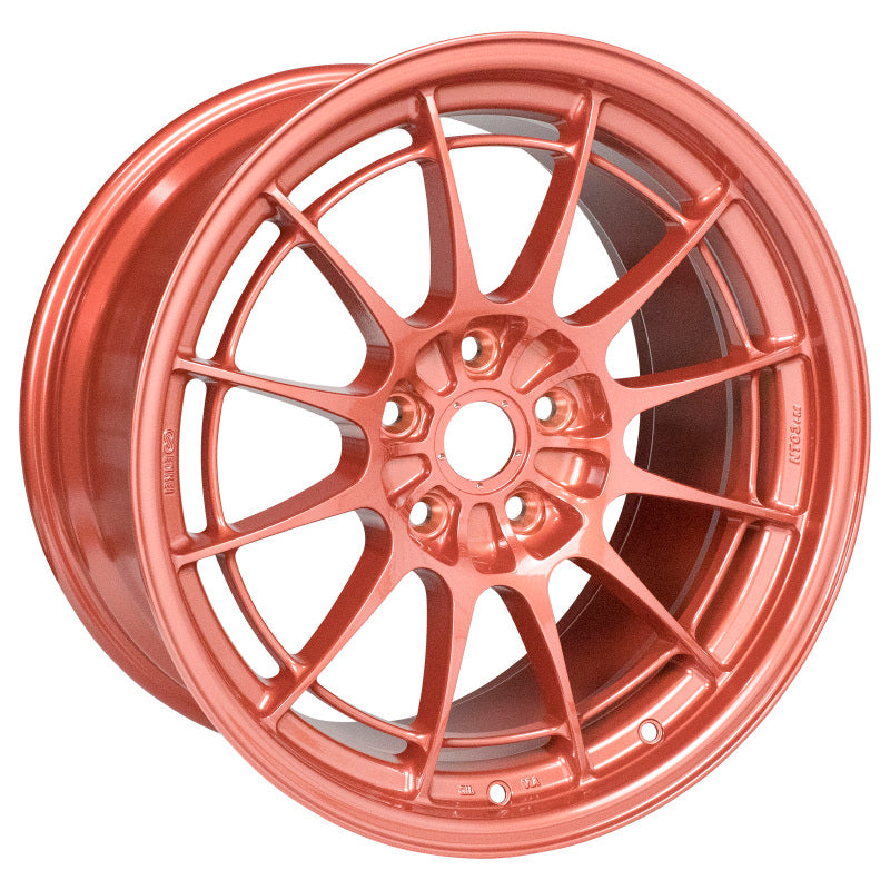 Enkei NT03+M 18x9.5 5x114.3 40mm Offset 72.6mm Bore Orange Wheel Enkei Wheels - Cast