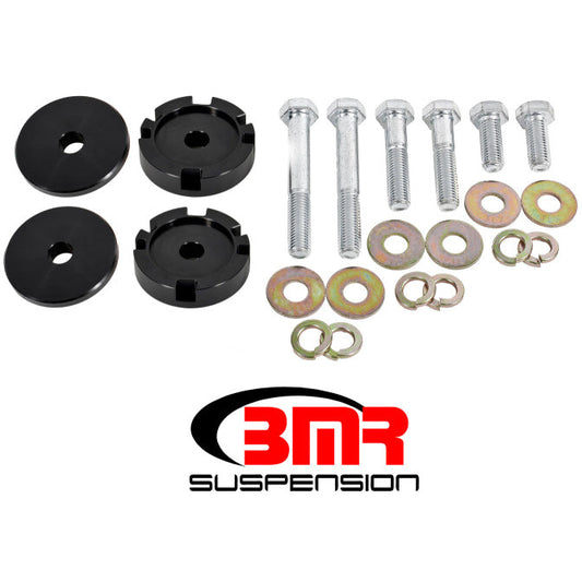 BMR 15-17 S550 Mustang Differential Lockout Bushing Kit - Black BMR Suspension Differential Bushings