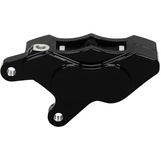 Wilwood Caliper-GP310 Black Front L/H 2000-07 1.25in Pistons .25in Disc Wilwood Brake Calipers - Perf