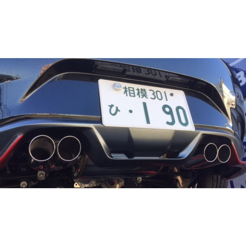 AVO 2016+ Mazda Miata ND MX5 2.0L Dual Twin 2in Rolled Tip Exhaust (Incl 5in Metal Cat Converter) AVO Catback