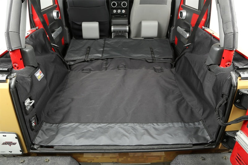 Rugged Ridge C3 Cargo Cover W/O Subwoofer 07-18 Jeep Wrangler JKU 4 Door Rugged Ridge Car Covers