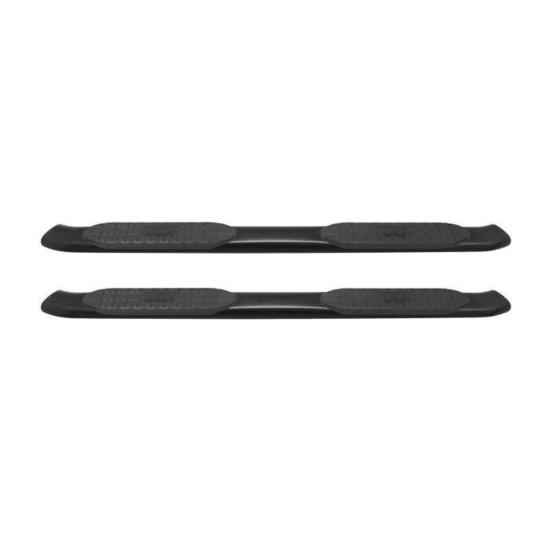 Westin 2009-2014 Ford F-150 SuperCab PRO TRAXX 5 Oval Nerf Step Bars - Black