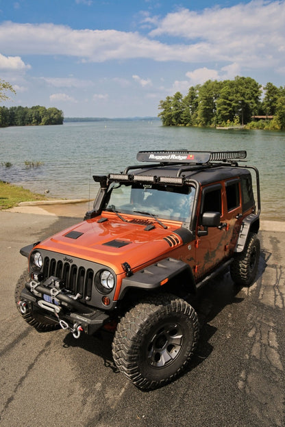 Rugged Ridge Performance Vented Hood 07-18 Jeep Wrangler JK Rugged Ridge Hoods