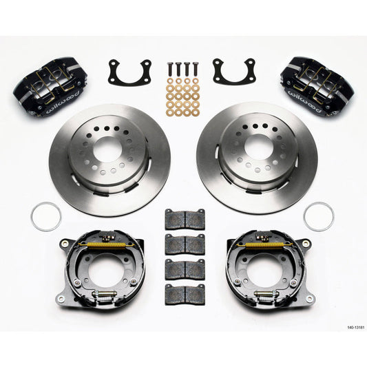 Wilwood Dynapro Lug Mount P/S Park Brake Kit New Big Ford 2.50in Offset Wilwood Big Brake Kits