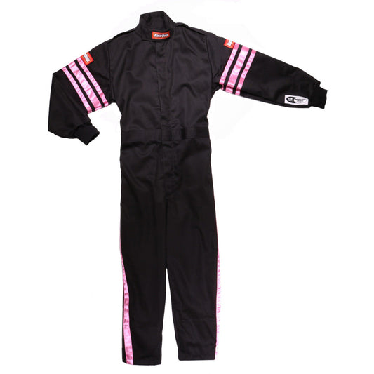 RaceQuip Pink Trim SFI-1 JR. Suit - KXXS Racequip Racing Suits