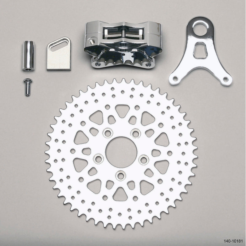 Wilwood Brake Kit GP310 R/H Sprocket Rear Chrome 51 Tooth Wilwood Big Brake Kits