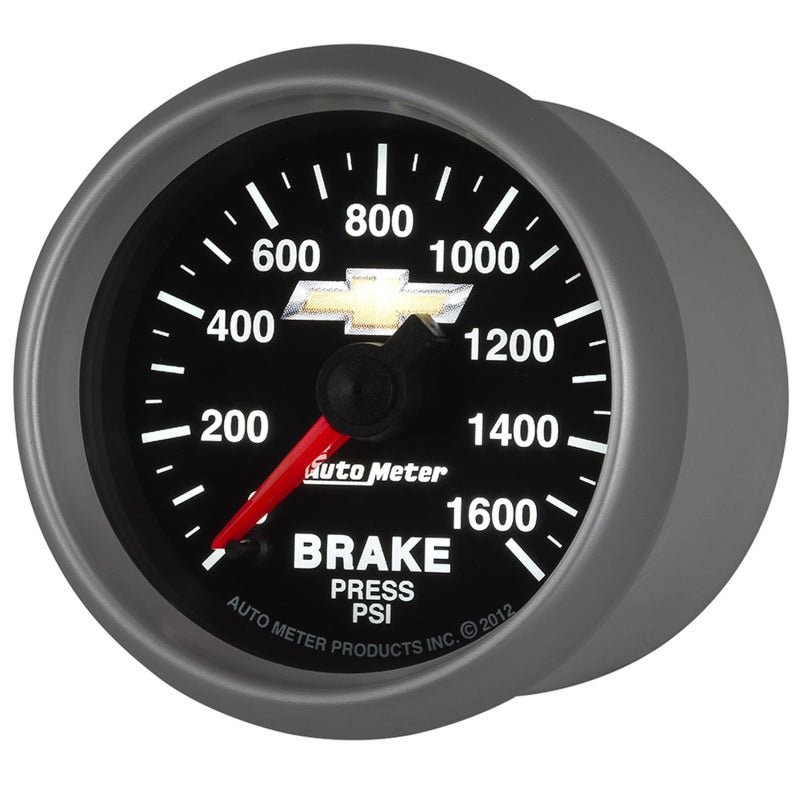 Autometer Performance Parts 52mm 0-1600 PSI Brake Pressure COPO Camaro Gauge Pack AutoMeter Gauges