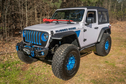 Rugged Ridge Max Terrain Fender Flare Set F & R 18-22 Jeep Wrangler JL Rugged Ridge Fenders