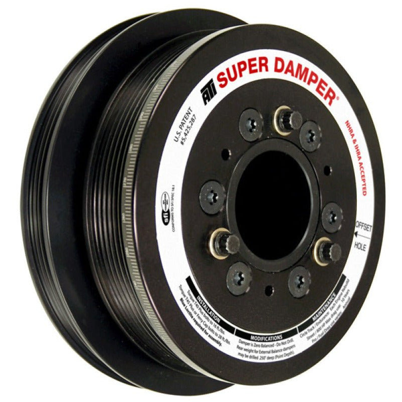 ATI Damper - 7.48in - Alum - 6 Grv - No A/C - LS3 Camaro - 10-15 - Gen 3 Vortec Truck - LS ATI Crankshaft Dampers