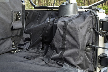 Rugged Ridge C3 Cargo Cover 2-Door w/Subwoofer 07-14 Jeep Wrangler Rugged Ridge Car Covers