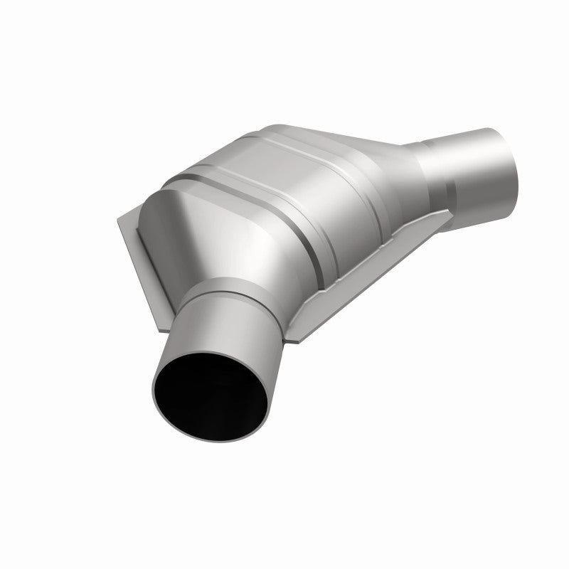 MagnaFlow Universal Catalytic Converter 2.00in Angled In/Out Frnt CA