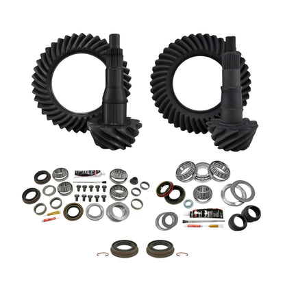 Yukon Gear & Install Kit Package for 00-10 Ford F150 9.75in Front & Rear 3.73 Ratio