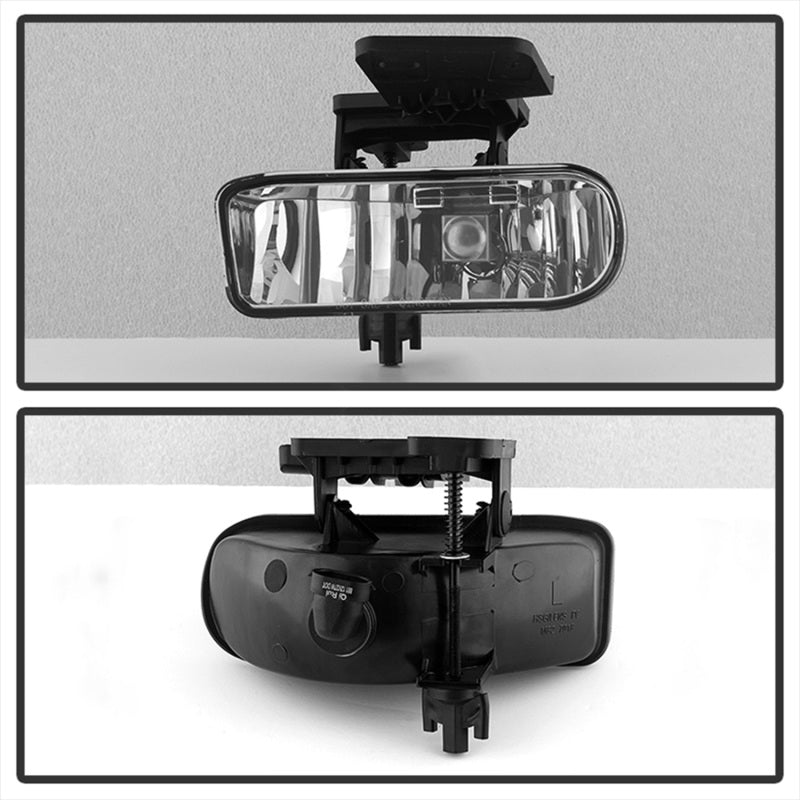 Spyder GMC Sierra 1500/2500 99-02/Sierra 1500HD/2500HD OEM Fog Lights wo/switch Clear FL-CL-GMCY99-C