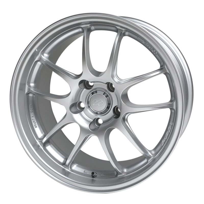 Enkei PF01 17x8 5x100 35mm Offset 75 Bore Dia Silver Wheel Enkei Wheels - Cast