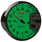 Autometer Pro-Cycle Gauge Tach 5in 10K Rpm Shift- Lite 2&4 Cylinder White Fat Tach AutoMeter Gauges