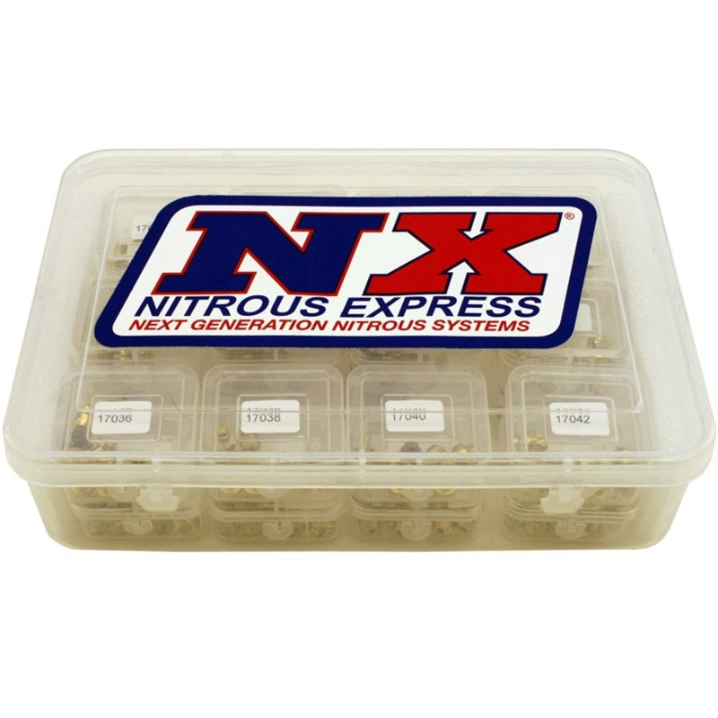 Nitrous Express Master Jet Pack (25 Different Jets 10 Per Size) Nitrous Express Nitrous Jets