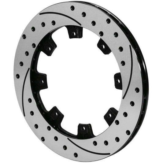 Wilwood Rotor-SRP36 SPC-37-RH-BLK-Drill 12.00 x .810 - 8 on 7.00in Wilwood Brake Rotors - 2 Piece