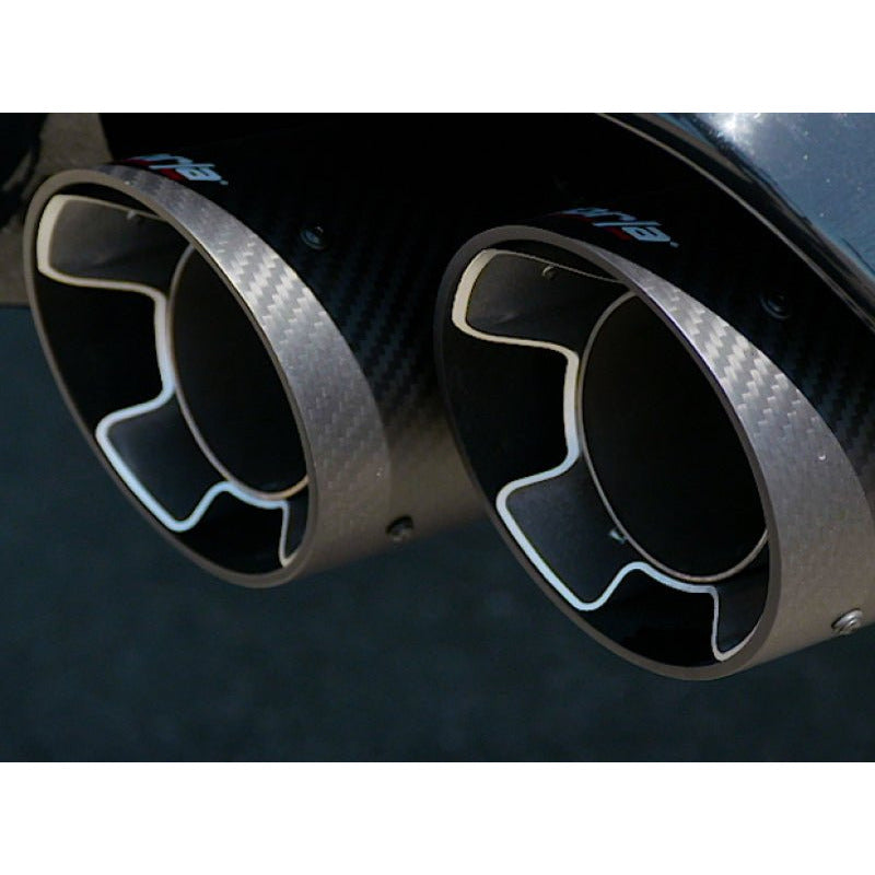 Borla 2018 Grand Cherokee Trackhawk 6.2L V8 AT AWD 4DR 3in Carbon Fiber Tip Kit Borla Tips