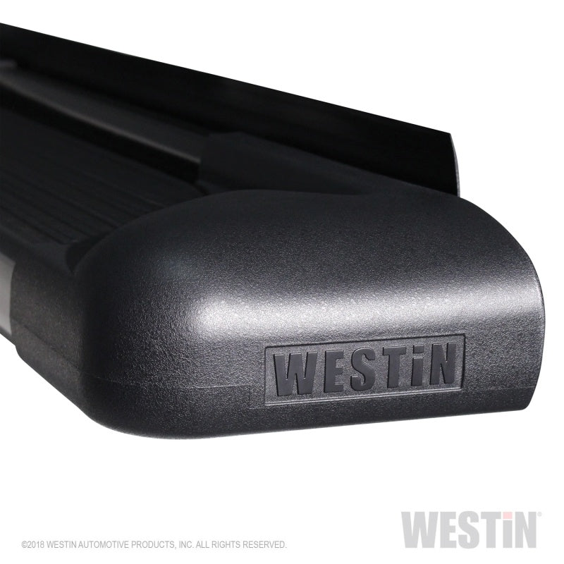 Westin SG6 Black Aluminum Running Boards 74.25in