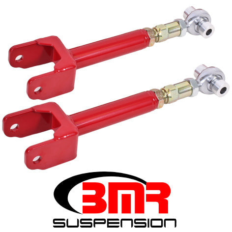 BMR 64-67 A-Body Upper Control Arms On-Car Adj. Rod Ends - Red BMR Suspension Control Arms