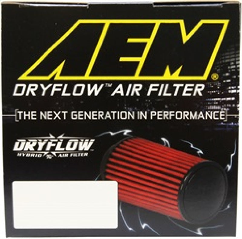 AEM Dryflow Air Filter 2.75in X 5in Dryflow- w/Hole