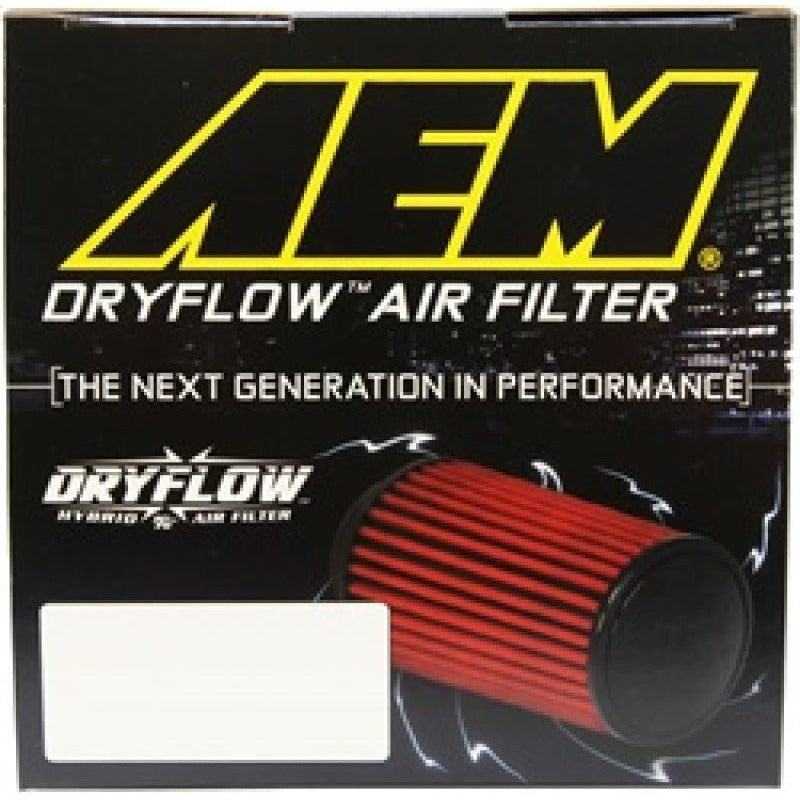 AEM DryFlow Air Filter AIR FILTER ASSY 3in X 5in DRYFLOW AEM Induction Air Filters - Universal Fit