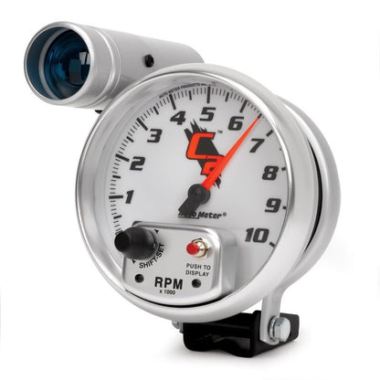 Autometer C2 5 inch 10000 RPM Shift-Lite Tach AutoMeter Gauges