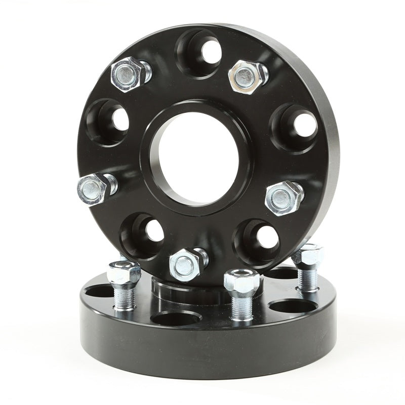 Rugged Ridge Wheel Spacers 1.25 Inch 5 x 5in 99-04 WJ 07-18 Jeep Wrangler JK Rugged Ridge Wheel Spacers & Adapters