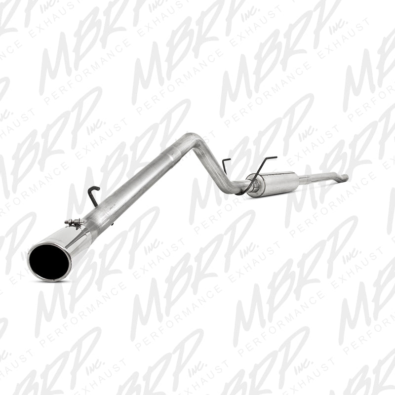 MBRP 06-08 Ram Hemi 1500 Mega Cab 5.7L / 03-13 Ram Hemi 2500/3500 5.7L Alum 3in Cat Back Single Side