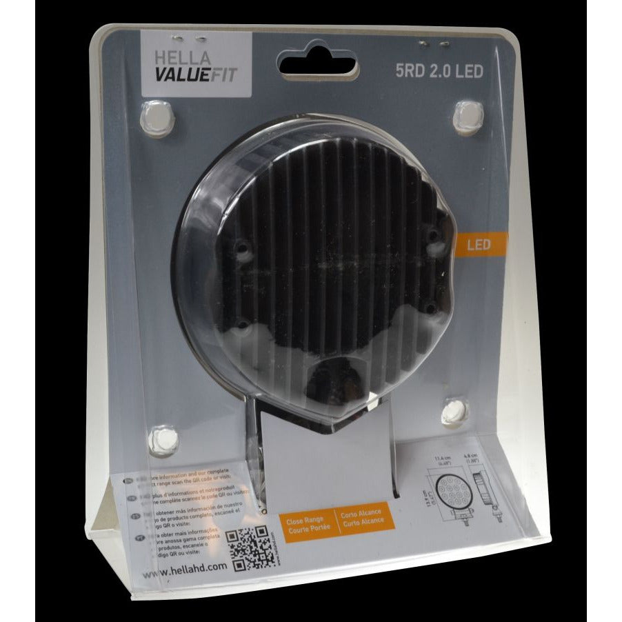 Hella ValueFit Work Light 5RD 2.0 LED MV CR LT Hella Work Lights