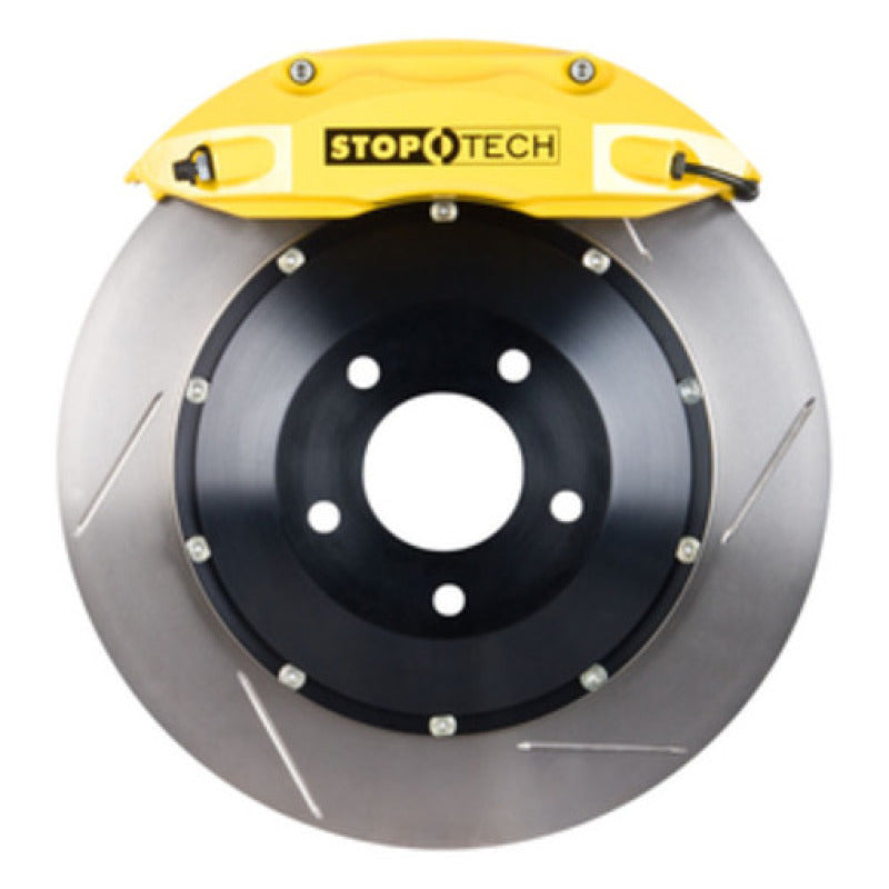 StopTech 06-12 Corvette Z06 Rear BBK Yellow ST-40 Caliper 355x32mm Slotted Rotor Stoptech Big Brake Kits