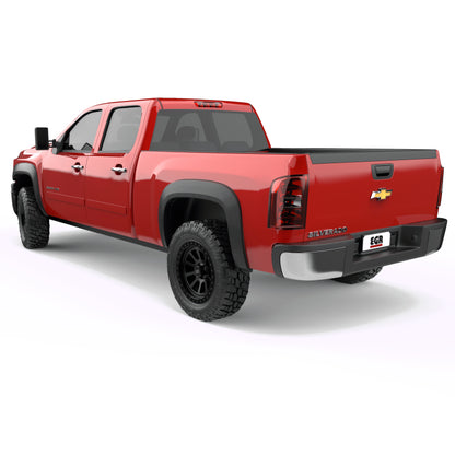 EGR 07-13 Chevrolet Silverado 1500 78.7in Bed Standard Style Fender Flares(Set of 4)- Textured Black