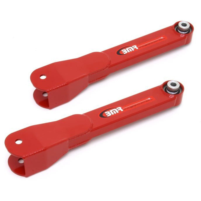 BMR 10-15 5th Gen Camaro Rear Non-Adj. Trailing Arms w/ Spherical Bearings - Red BMR Suspension Suspension Arms & Components