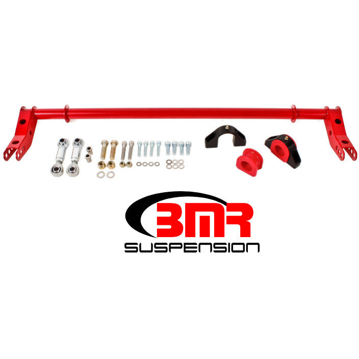 BMR 10-15 5th Gen Camaro Rear Hollow 1.375in Xtreme Anti-Roll Kit - Red BMR Suspension Sway Bars