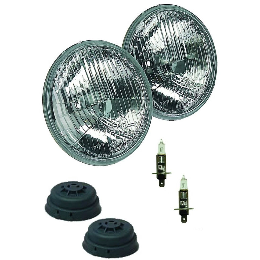 Hella 135mm H1 12V 55W High Beam Head Lamp Twin Kit Hella Driving Lights