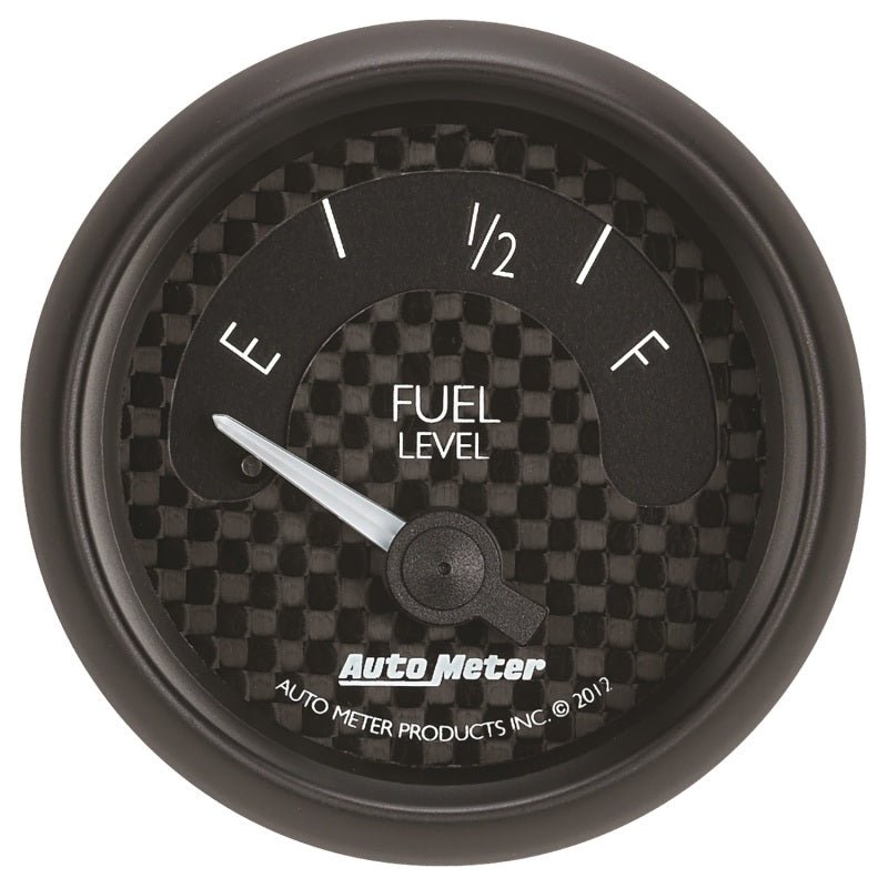 Autometer GT Series 52mm Short Sweep Electronic 73-10 ohms Fuel Level (For most Ford and Chrysler) AutoMeter Gauges