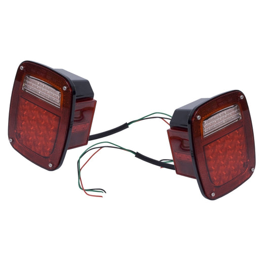 Rugged Ridge LED Tail Light Set 76-06 Jeep CJ Jeep Wrangler Rugged Ridge Light Bars & Cubes