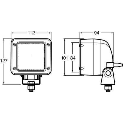 Hella Worklight 1Ga Hella Work Lights