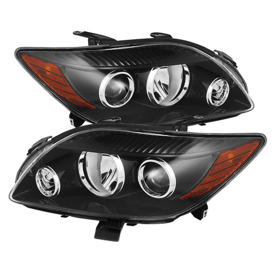 Xtune Scion Tc 08-10 Crystal Headlights Black HD-JH-STC08-AM-BK SPYDER Headlights