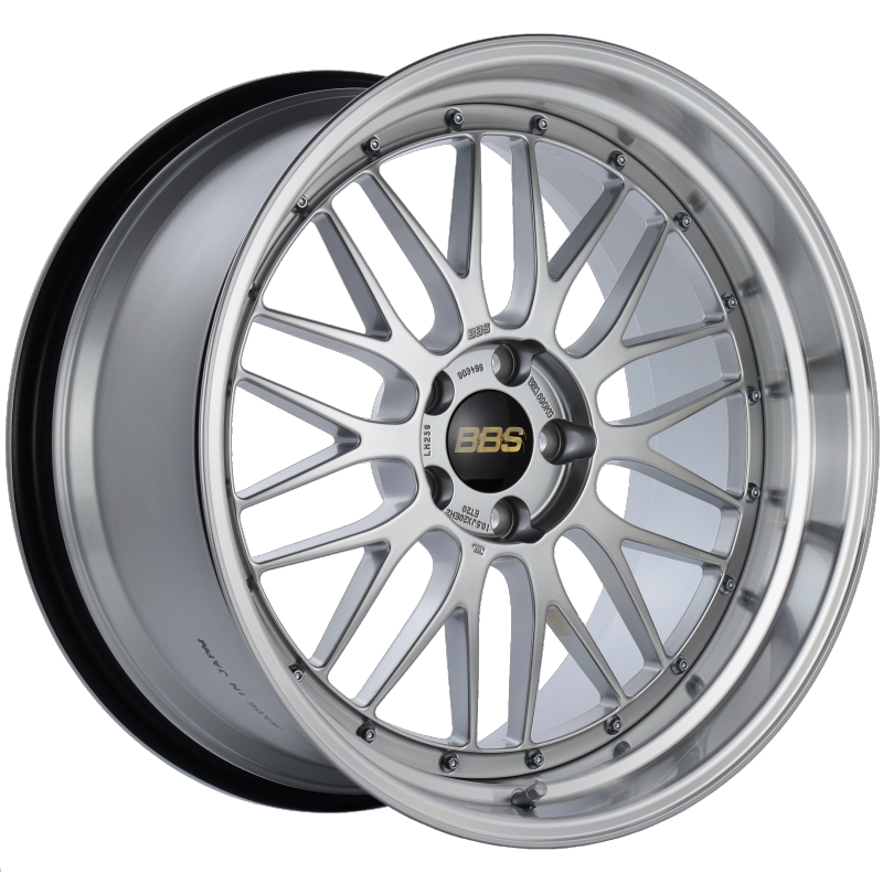 BBS LM 20x10.5 5x114.3 ET20 CB66 Diamond Silver Center Diamond Cut Lip Wheel