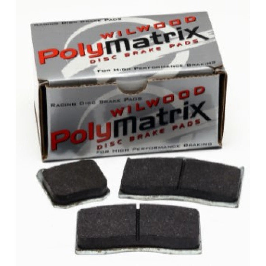 Wilwood PolyMatrix Pad Set - 6812 E DLS DLS Floater DPS 3 Hole Wilwood Brake Pads - Performance