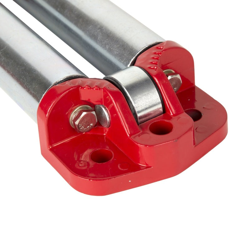 Rugged Ridge 4-Way Red Fairlead Roller Rugged Ridge Winch Mounts